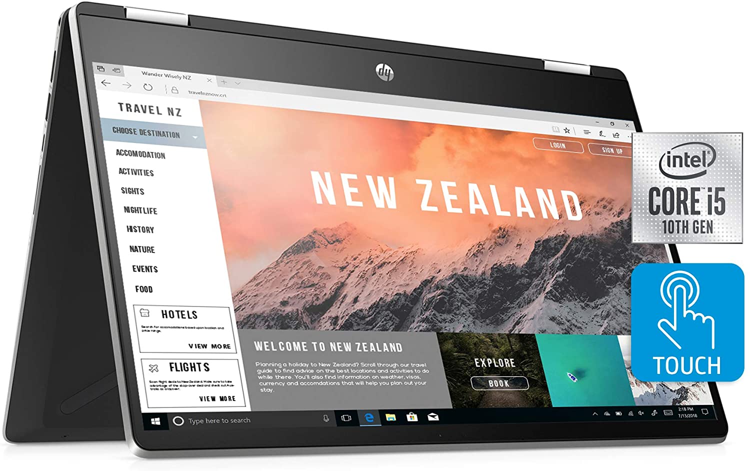 HP Pavilion x360 14-inch 2-in-1 Convertible Laptop, Intel Core i5, 8 GB RAM, 512 GB SSD Storage, Intel UHD Graphics, Windows 10 Home, Amazon Alexa Voice Compatible (14-dh2011nr, Natural Silver) HP Pavilion x360 14-inch 2-in-1 Convertible Laptop, Intel Core i5, 8 GB RAM, 512 GB SSD Storage, Intel UHD Graphics, Windows 10 Home, Amazon Alexa Voice Compatible (14-dh2011nr, Natural Silver)